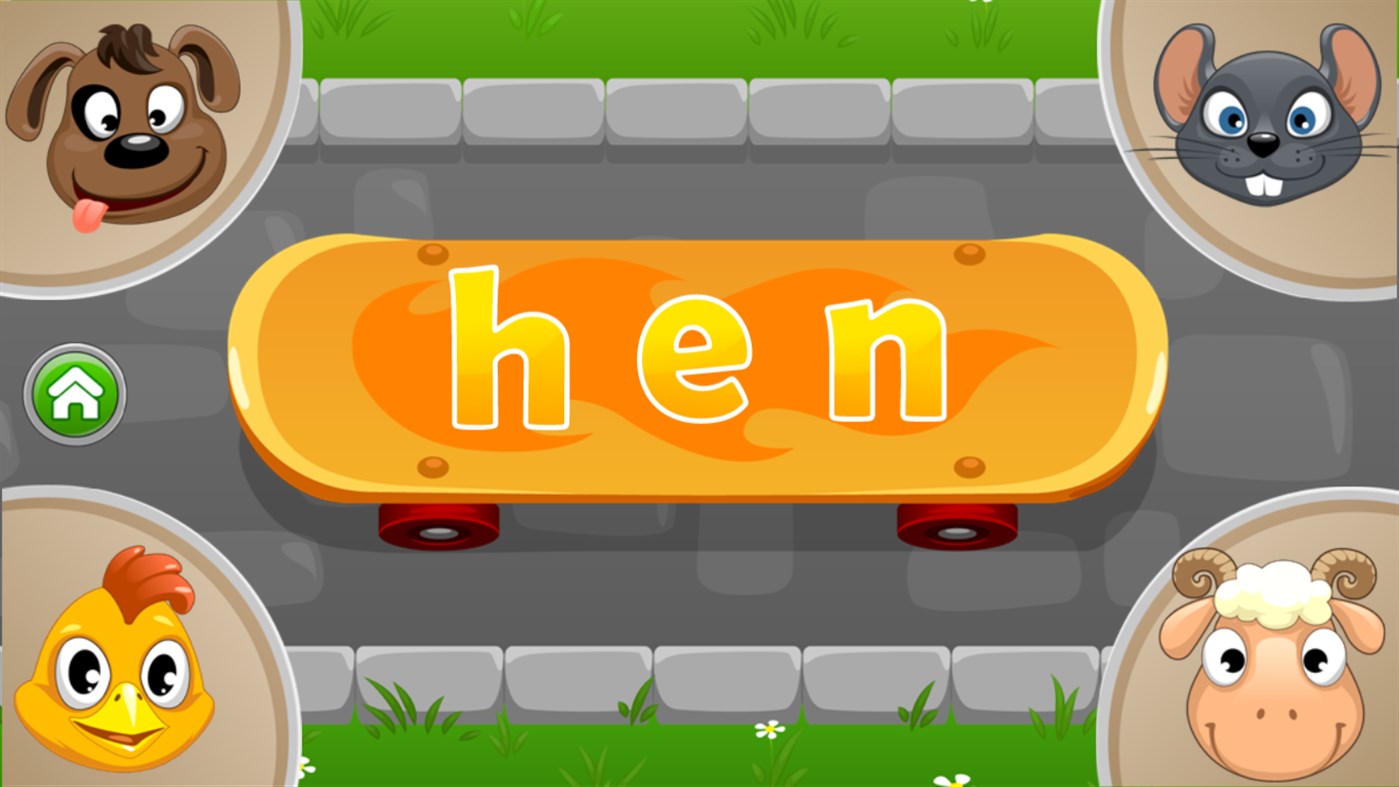 #2. Kids Learn to Read (Preschool) (Windows) Podle: Intellijoy