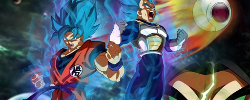 Dragon Ball Super: Broly Wallpaper New Tab marquee promo image