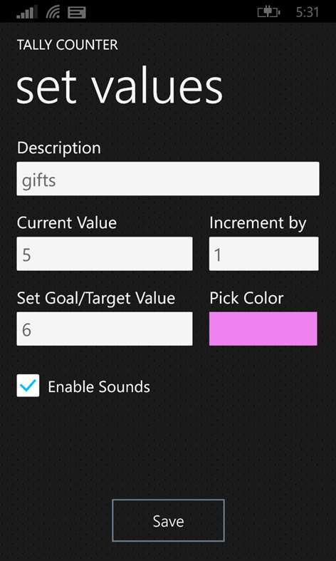 Tally Counter Screenshots 2