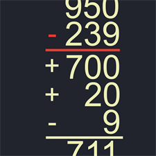 Partial Differences Subtraction