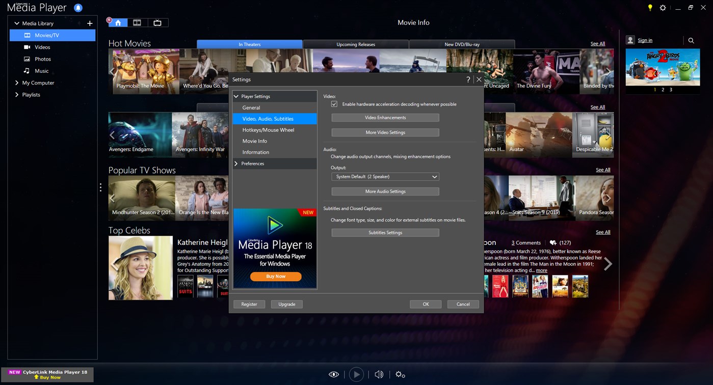 #7. CyberLink Media Player 18 Essential (Windows) Door: CyberLink Corp.