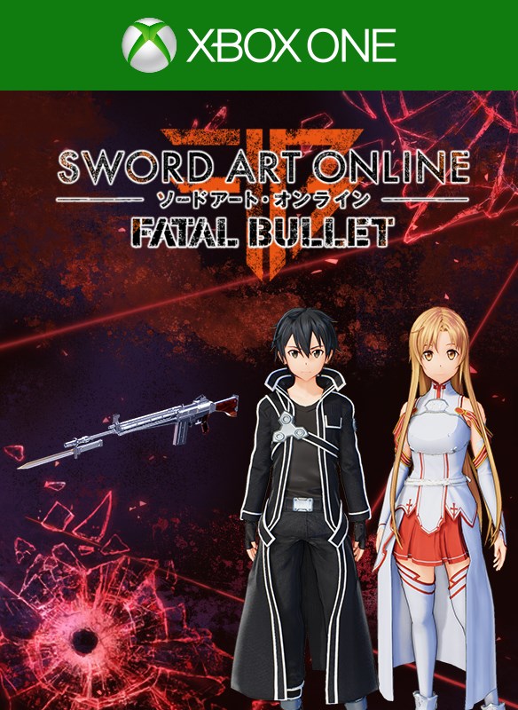 Pacote SAO de arma e traje de SAO: FATAL BULLET