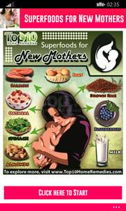 Superfoods for New Mothers screenshot 1
