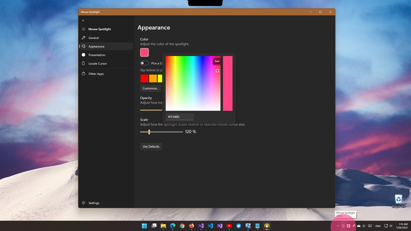 #2. Mouse Spotlight (Windows) بواسطة: Hereafter2