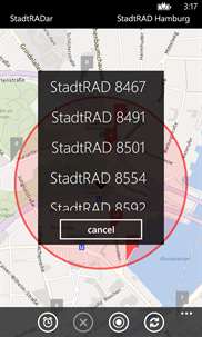 StadtRADar screenshot 2