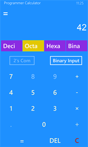 Programmer Calc screenshot 3
