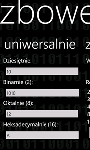 Systemy Liczbowe screenshot 6