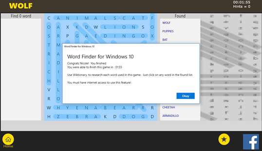 Word Finder App screenshot 4