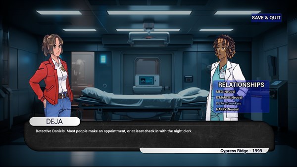 Outbreak The Fedora Files What Lydia Knows screenshot