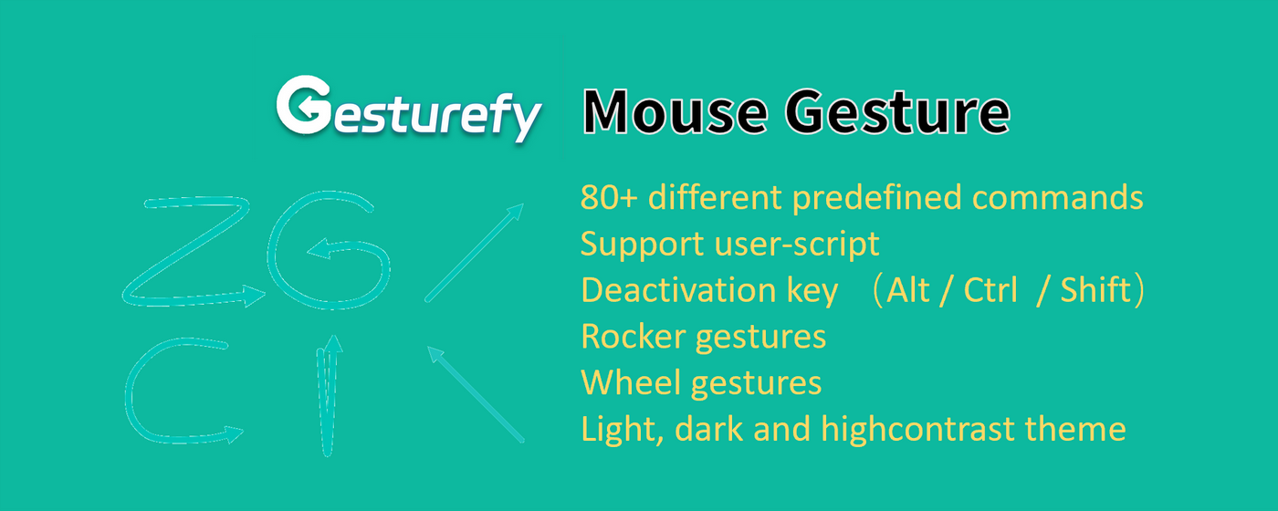 Mouse Gesture (Gesturefy)