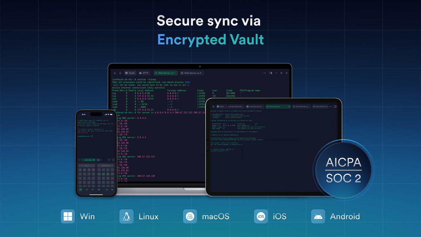 #7. Termius - Modern SSH Client (Windows) By: Termius Corporation