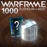 Warframe®: 1000 Platinum + Mod