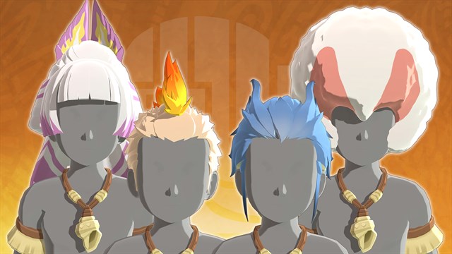 Monster Hunter Stories 2: Wings of Ruin - Rider Hairstyle Bundle screenshot 1