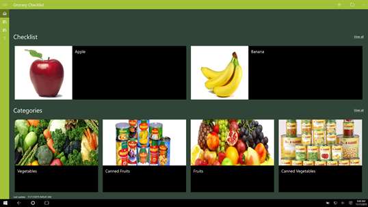 Grocery Checklist screenshot 1