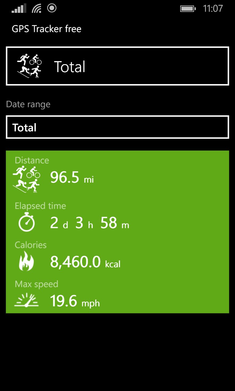 GPS Tracker for Windows 10 Mobile