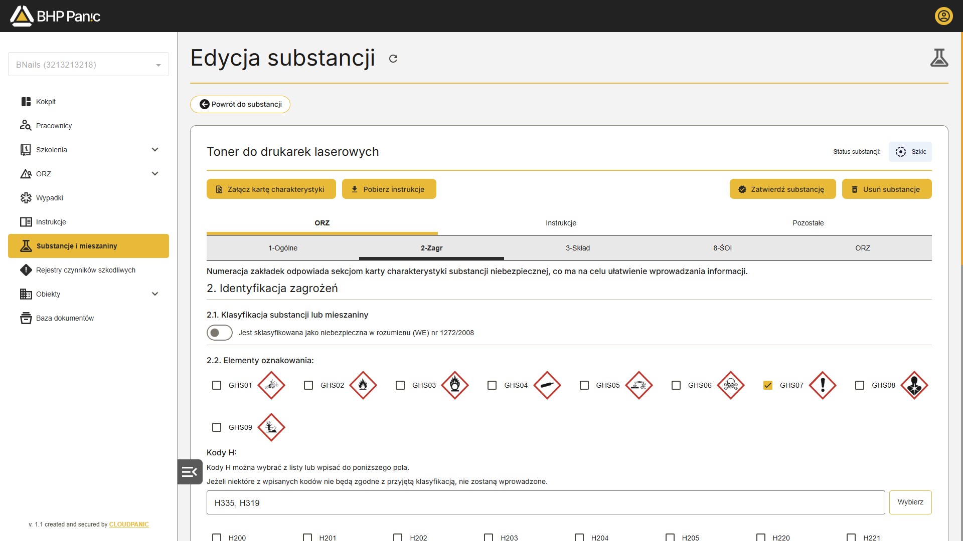 BHP Panic screenshot