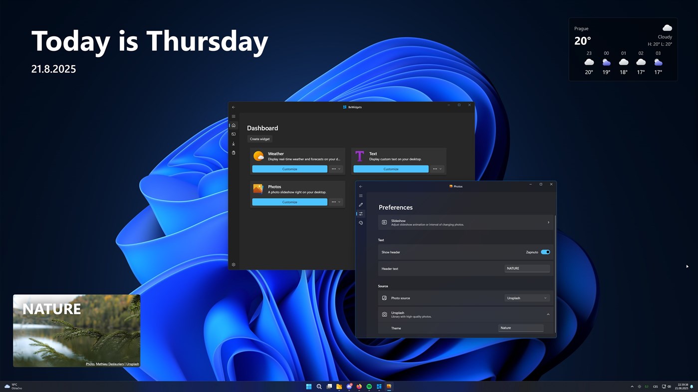 #5. BeWidgets (Windows) 来自: BeXCool