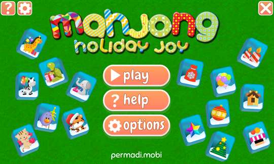 Mahjong Holiday Joy 2016 screenshot 1
