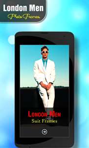 London Men Suit Frame screenshot 1