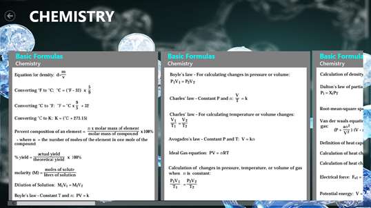 Student Formulas screenshot 5