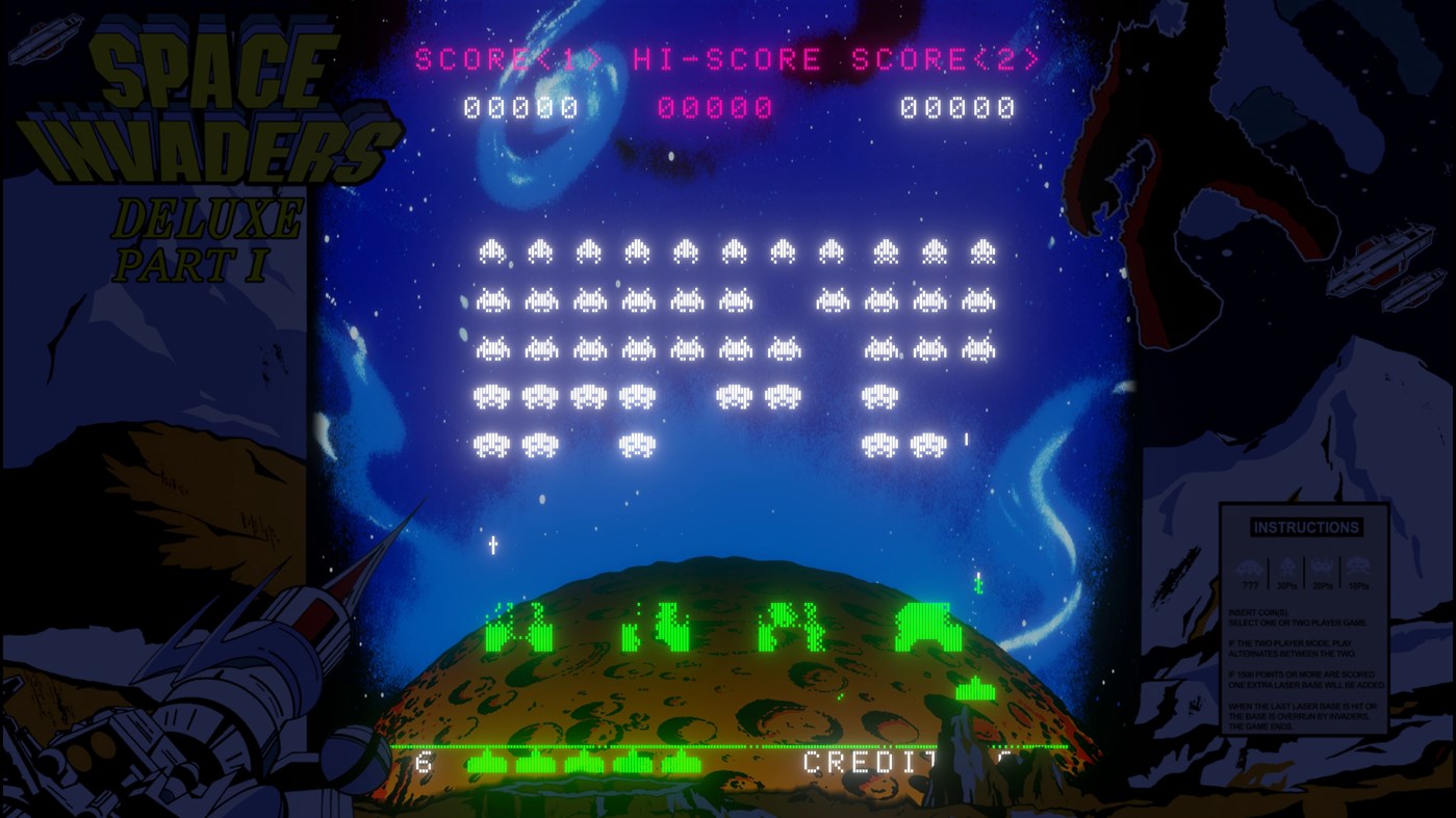 #1. Space Invaders Deluxe Part 1 (Windows) Bởi: VR Game Studio