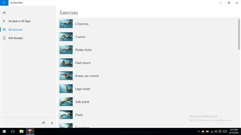Six Pack Plan Screenshots 2