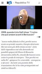 Repubblica.it Beta screenshot 4