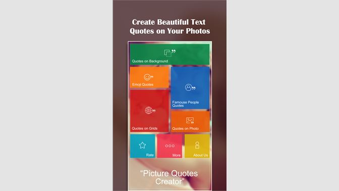 Get Picture Quotes Creator Microsoft Store