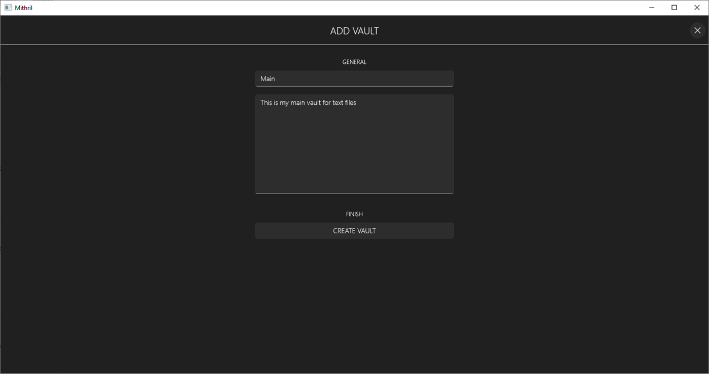 #3. Mithril (Windows) Ved: Snowyfort