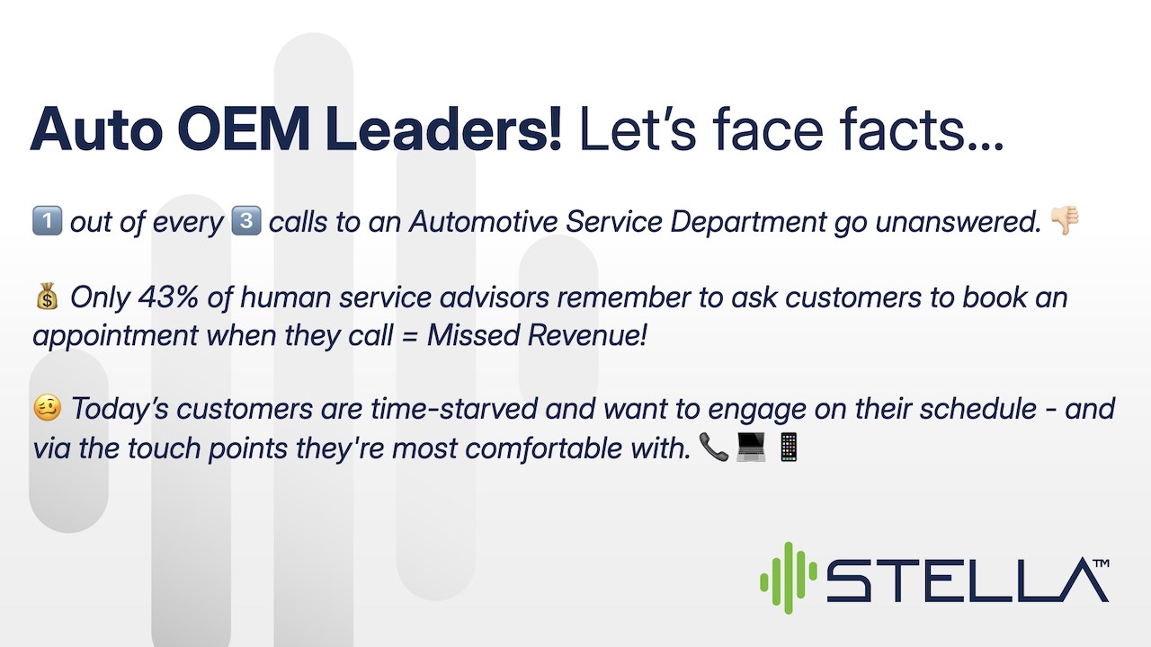 Snapshot 5 of STELLA Automotive AI | AI Dealers Trust. Results That Deliver.