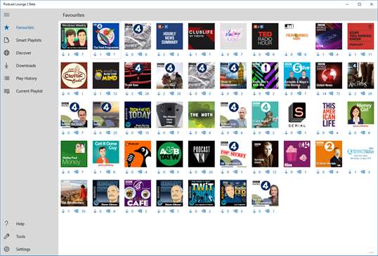 Podcast Lounge 2 Beta screenshot 1