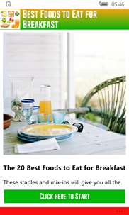 Best Foods to Eat for Breakfast screenshot 1
