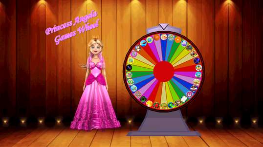 Princess Angela Games Wheel screenshot 1