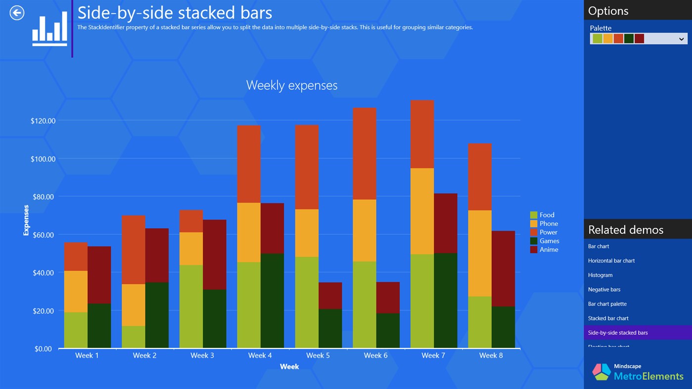 #2. Mindscape Metro Elements Sample Explorer (Windows) Podle: Mindscape.