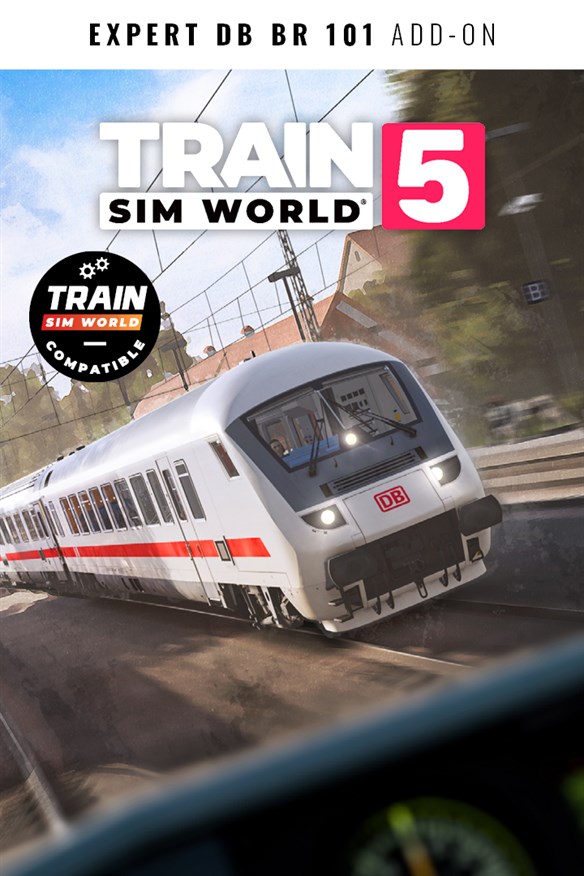 Train Sim World 5: Expert DB BR 101 & IC Steuerwagen Xbox Series X|S and Xbox One cover art