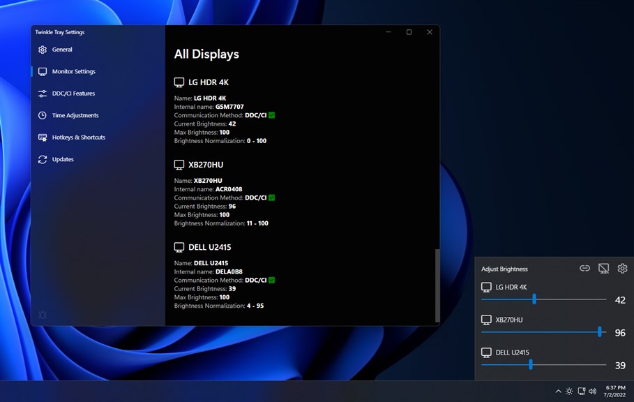 Twinkle Tray: Brightness Slider_2