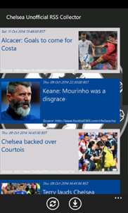 Chelsea Unofficial RSS Collector screenshot 2