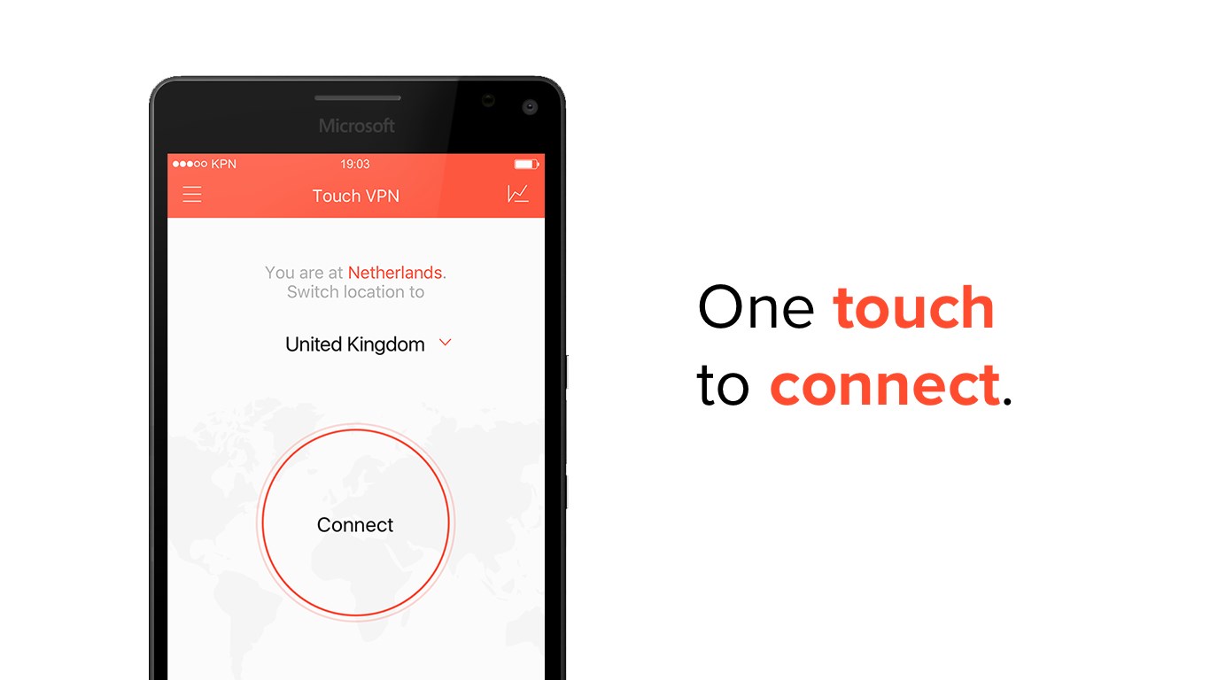 TouchVPN for Windows 10 Mobile