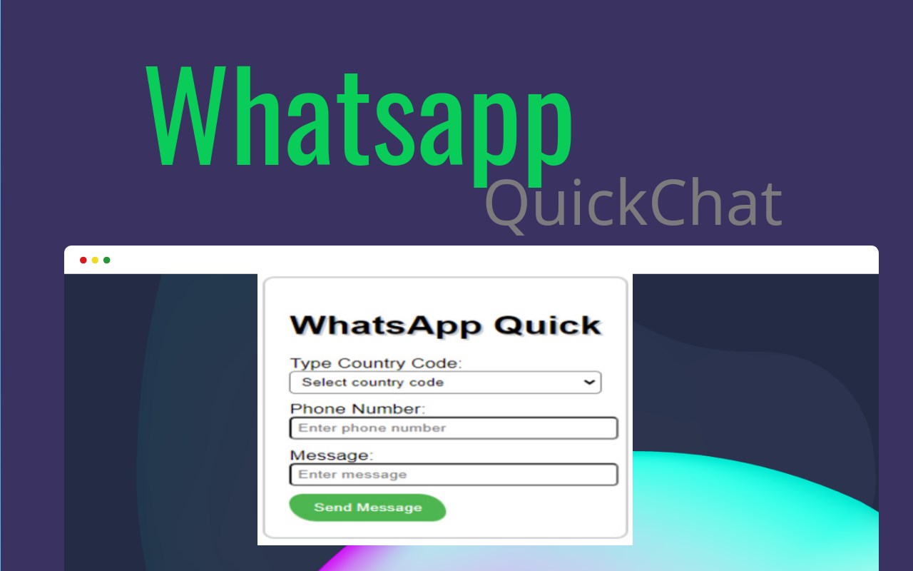 Whatsapp QuickChat