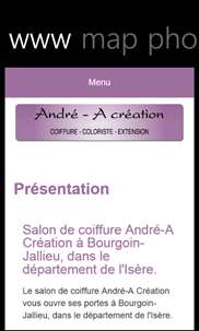 Salon André-A Création screenshot 2