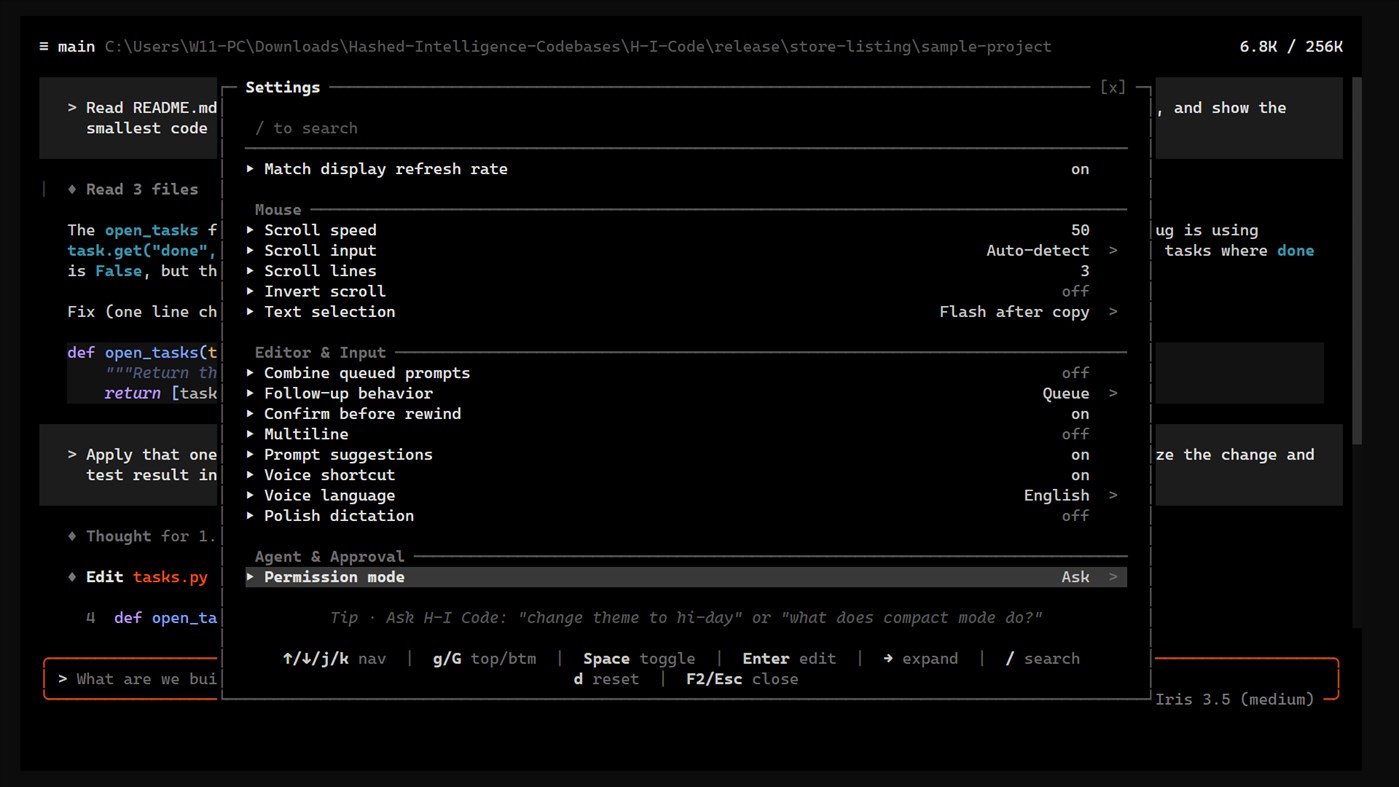 #2. H-I Code (Windows) Od: Hashed Intelligence