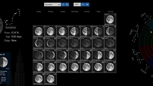 Lunar Phases screenshot 5