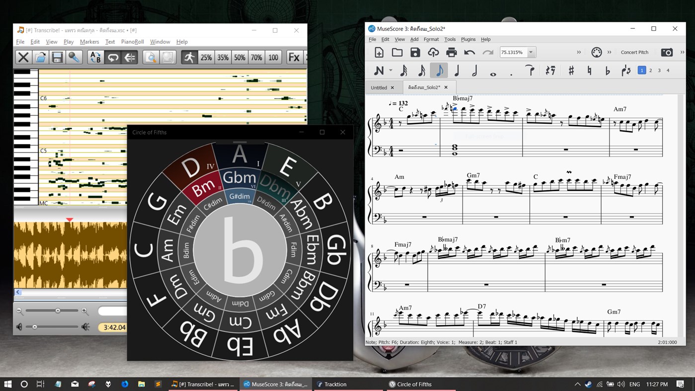 #1. The Circle of Fifths (Windows) By: Maverick Studio