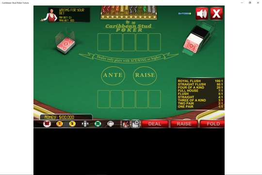 Caribbean Stud Poker Future screenshot 2