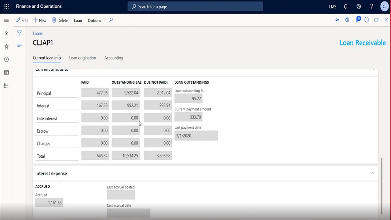 Snapshot 4 of Loan Management System