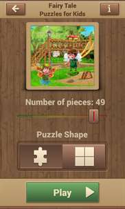 Fairy Tale Games - Jigsaw Puzzles for Kids screenshot 4