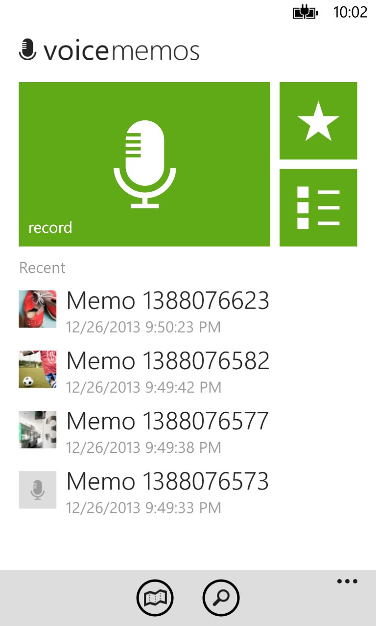 Voice Memos for Windows 10 free download on 10 App Store