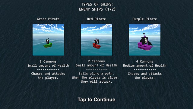 Pirate Sea Battle Challenge screenshot 2