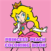 Princess Peach Coloring Book