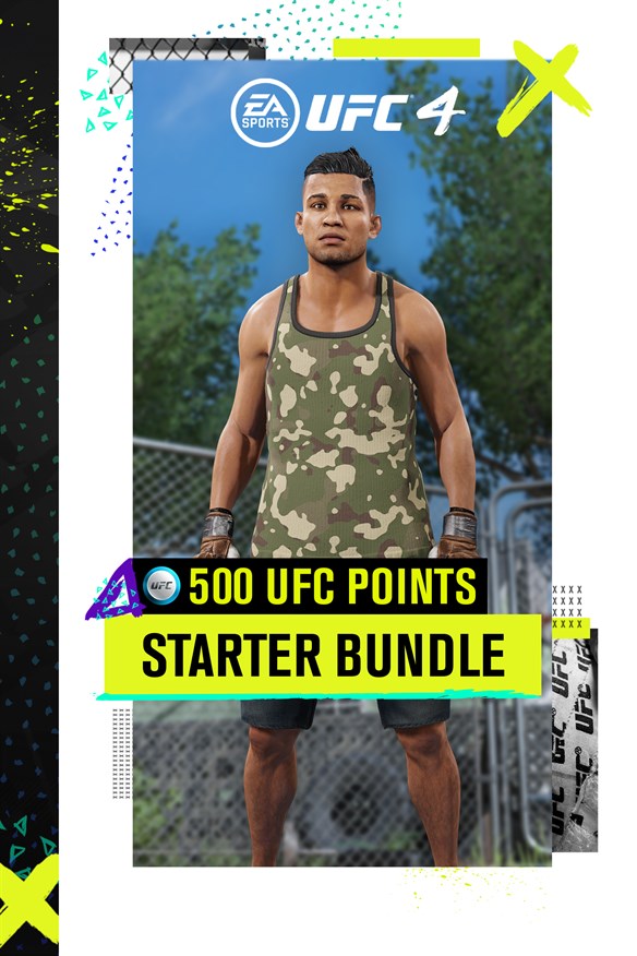 UFC 4 - Starter Bundle Xbox Series X|S and Xbox One cover art